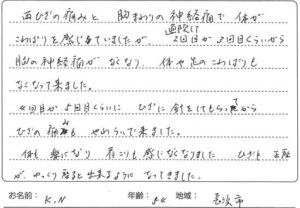 長浜市K.Nさんの感想